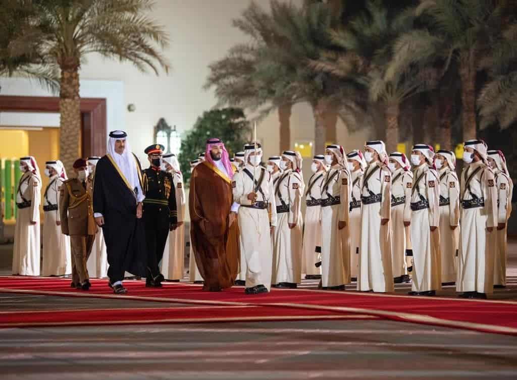 محمد بن سلمان في قطر watanserb.com