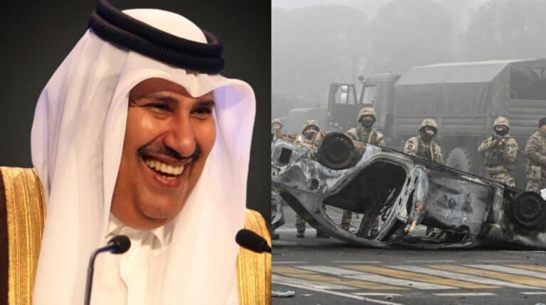 حمد بن جاسم عن الاحتجاجات في كازاخستان: “بوتين يعيد لروسيا هيبتها” حمد بن جاسم يعلق على الاحتجاجات في كازاخستان watanserb.com