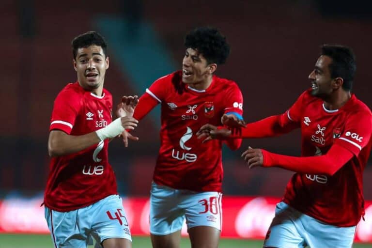 مباراة الأهلي والمقاولون العرب في كأس الرابطة المصرية watanserb.com