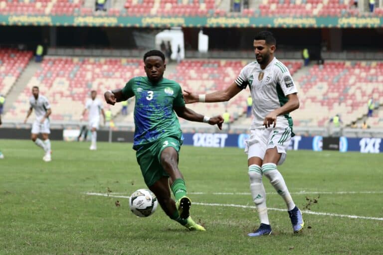 حامل اللقب الجزائر يتعثر أمام سيراليون في كأس أمم أفريقيا (شاهد) مباراة الجزائر وسيراليون في منافسات كأس أمم أفريقيا 2022 watanserb.com