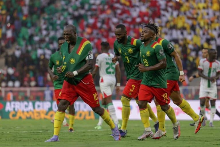 نجم منتخب الكاميرون فينسنت أبو بكر في كأس أمم أفريقيا 2022 watanserb.com
