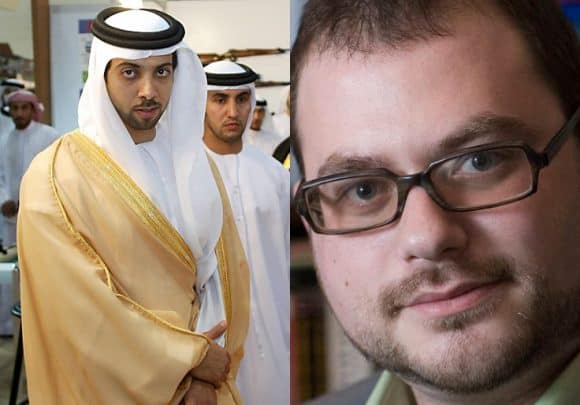 منصور بن زايد يمول موقعا أمريكيا watanserb.com