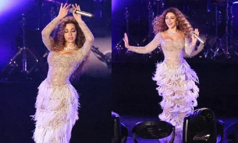 ميريام فارس في وصلة رقص مثيرة بإكسبو دبي (فيديو) ميريام فارس في وصلة رقص مثيرة بإكسبو دبي watanserb.com