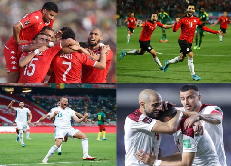 المنتخبات العربية ونهائيات تصفيات كأس العالم 2022 أفريقيا watanserb.com