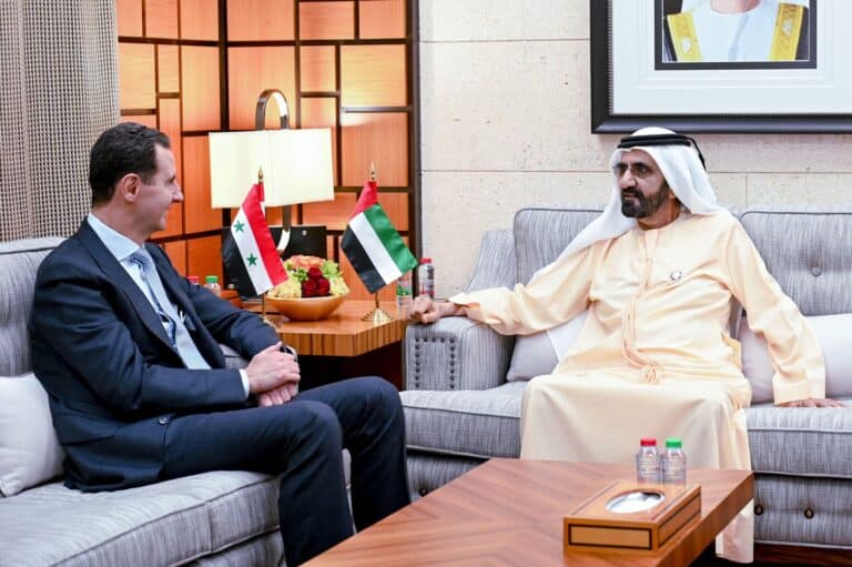 زيارة بشار الأسد الإمارات watanserb.com