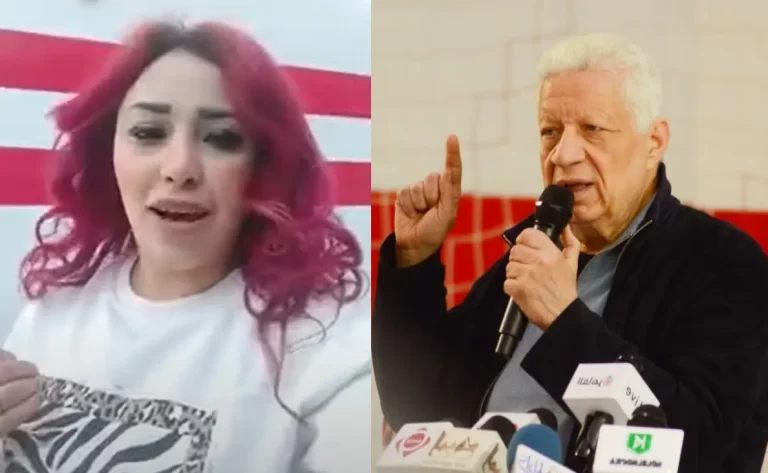 مرتضى منصور ينشر مقاطع حساسة لصاحبة الشعر الأحمر: “ربنا يستر عليها من زوجها لما يشوف” مرتضى منصور وصاحبة الشعر الأحمر watanserb.com