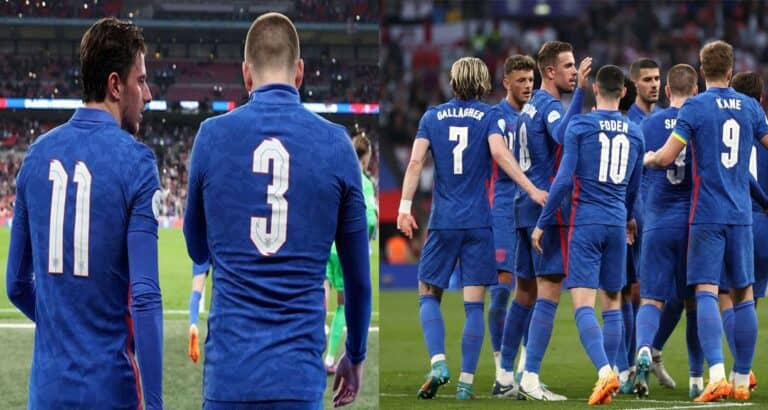 قمصان منتخب إنجلترا واللفتة الإنسانية في المباراة الودية أمام سويسرا watanserb.com