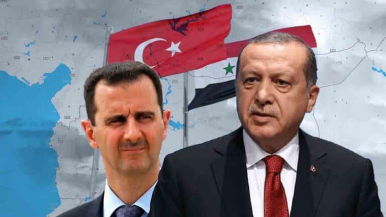 صحيفة تركية تكشف عن اتجاه “أردوغان” لتطبيع العلاقات مع “الأسد” أردوغان الأسد watanserb.com
