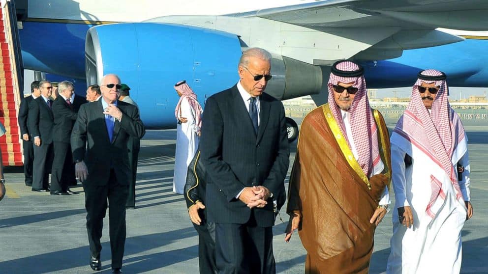بايدن في الرياض 2011