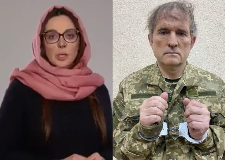 ارتدت الحجاب .. زوجة “ميدفيدشوك” صديق بوتين وتناشد أردوغان إنقاذه (فيديو) زوجة السياسي الأوكراني فيكتور ميدفيدشوك watanserb.com