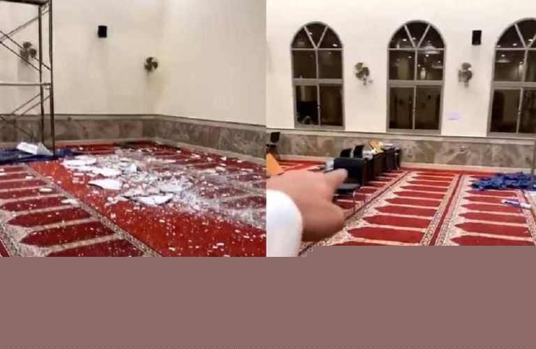 الكويت.. انهيار سقف مسجد الزبن أثناء صلاة التراويح وهذا ما سمعه المصلون قبل يوم! (فيديو) watanserb.com