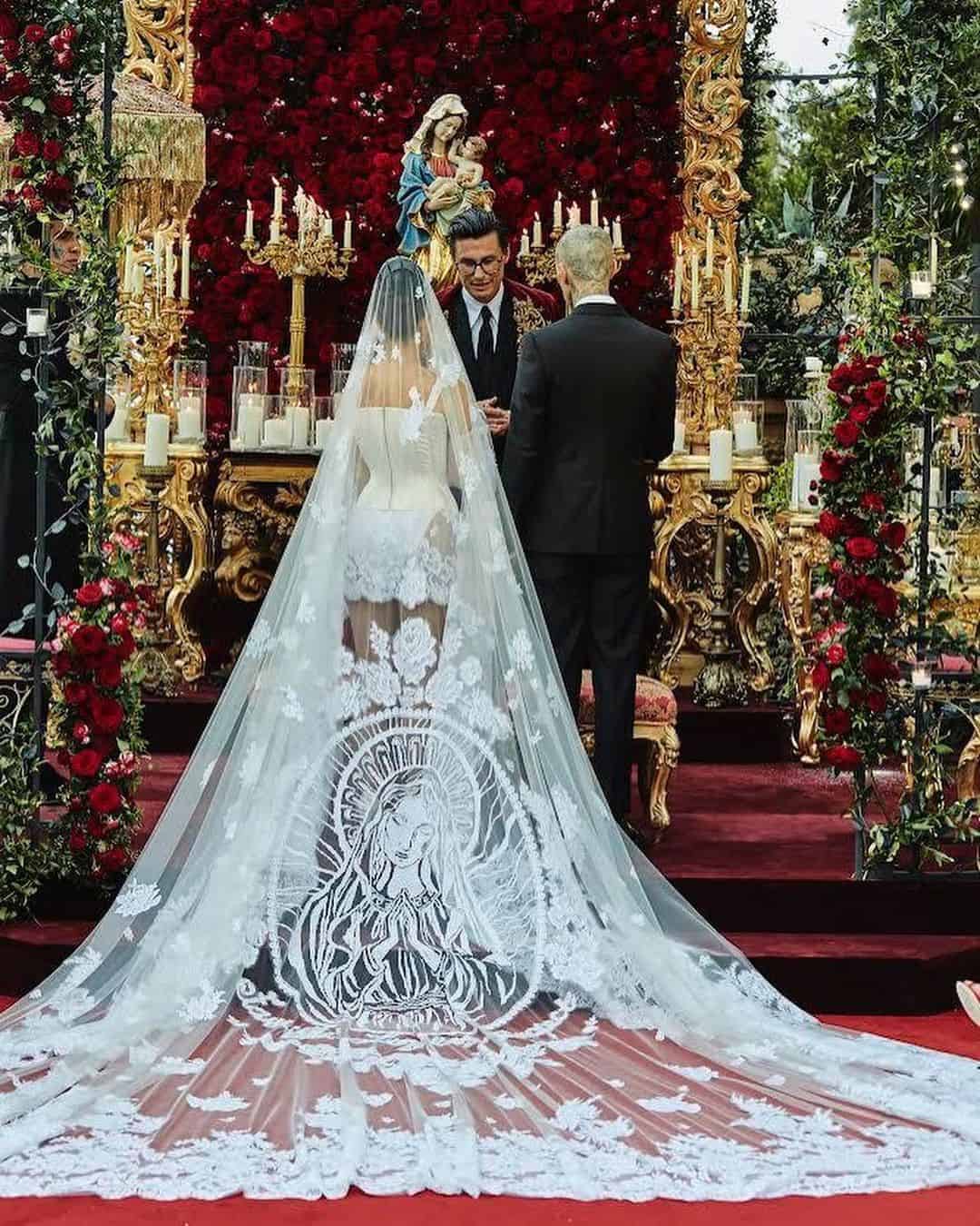 زفاف كورتني كارداشيان 
