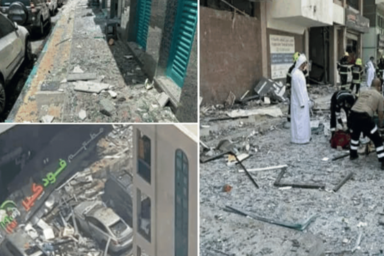 تفاصيل انفجار أبوظبي المروع .. قتيلان و120 مصاباً (شاهد) انفجار أبوظبي في الخالدية watanserb.com