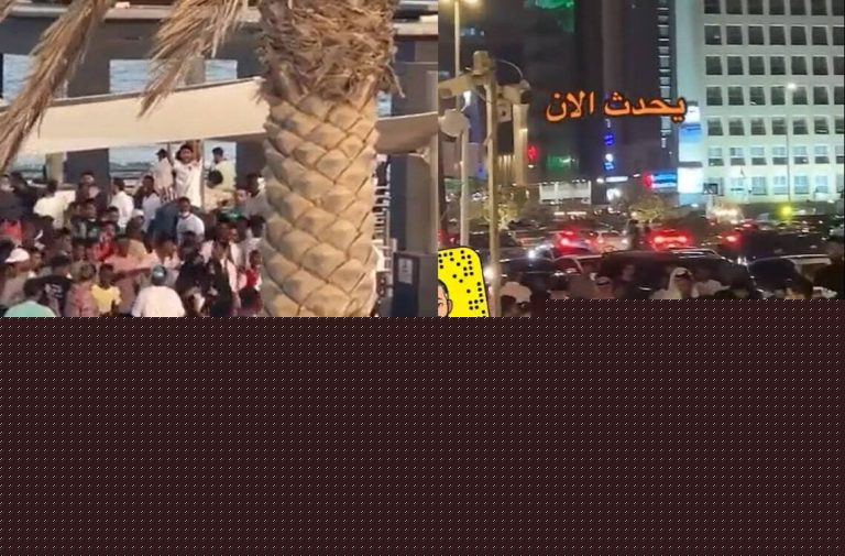شاهد ماذا فعل شبان بـ4 فتيات في السعودية! (فيديو) التحرش في السعودية watanserb.com