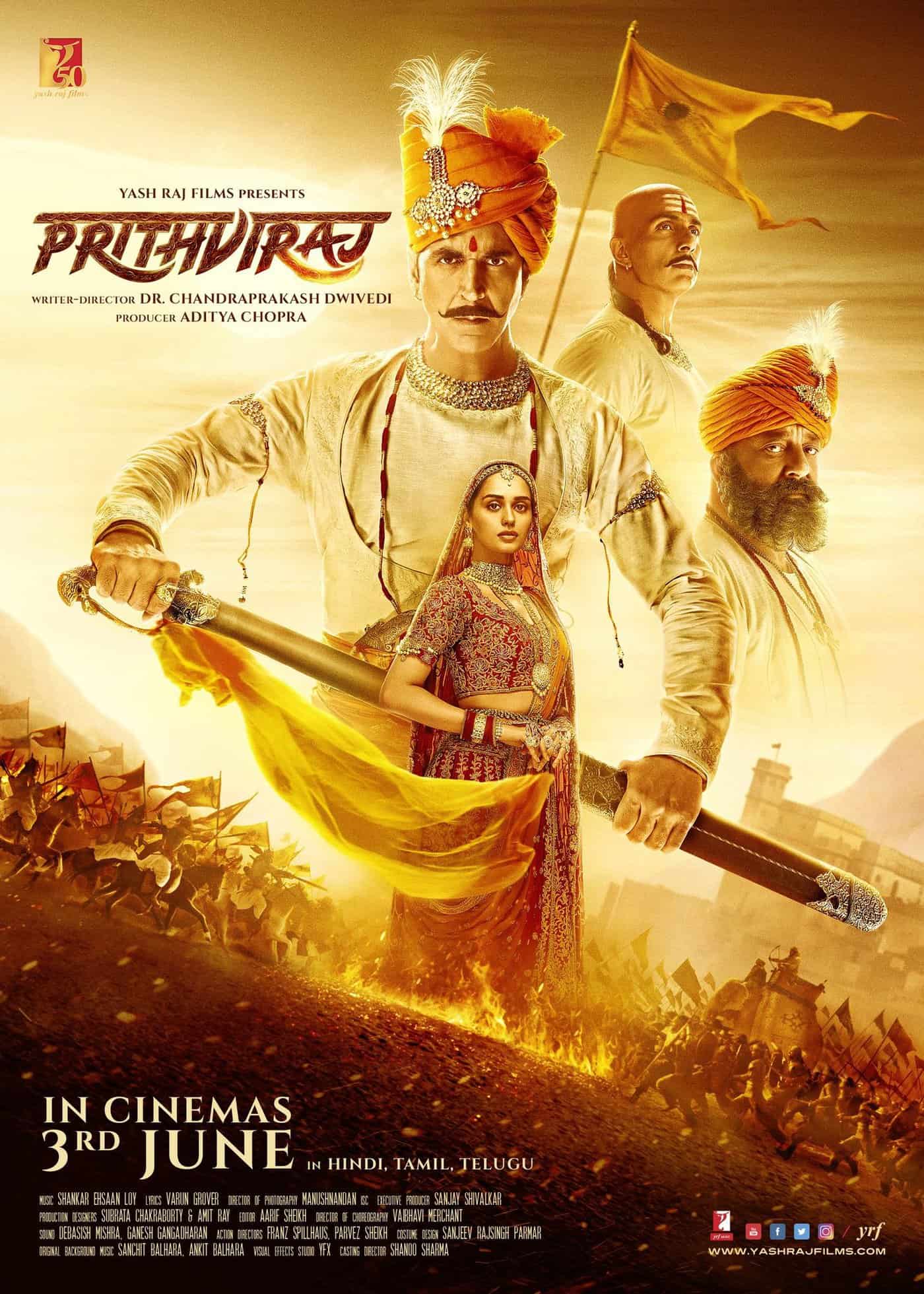 الفيلم الهندي “Samrat prithviraj”