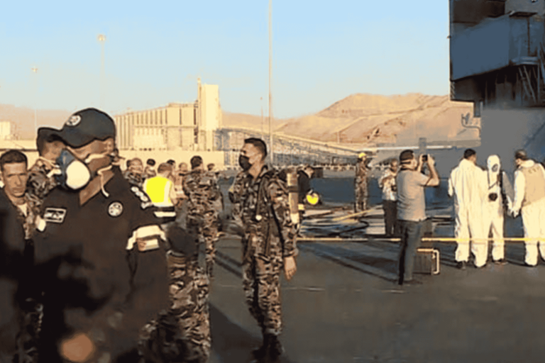 انتشار غاز في العقبة watanserb.com