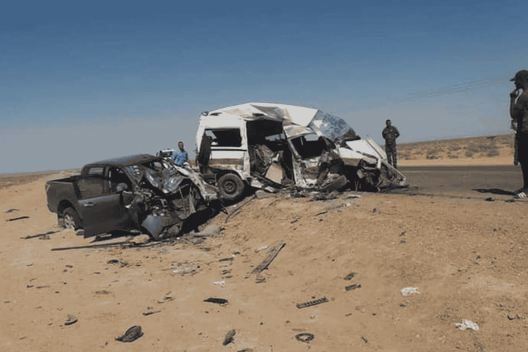 فاجعة تهز تونس.. صور مرعبة لحادث تصادم كارثي أسفر عن 7 وفيات حادث مروع في تونس watanserb.com