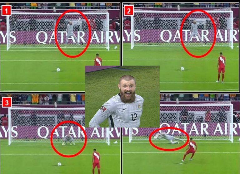 حركات حارس أستراليا المضحكة تقود بلاده إلى مونديال كأس العالم 2022 (فيديو) حركات الحارس الأسترالي ريدماين الغريبة والمضحة أثناء تصديه لركلات الترجيح watanserb.com