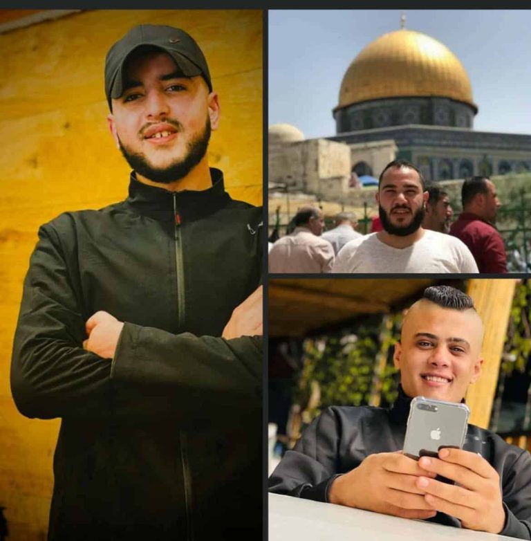 فجر الشهداء .. جنين تودّع 3 من أبنائها اغتالتهم قوات اسرائيلية خاصة (شاهد) شهداء الفجر في جنين watanserb.com