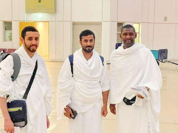 حجاج قطر في السعودية لأداء فريضة الحج بعد حرمان 5 سنوات (شاهد) حجاج قطر في السعودية watanserb.com