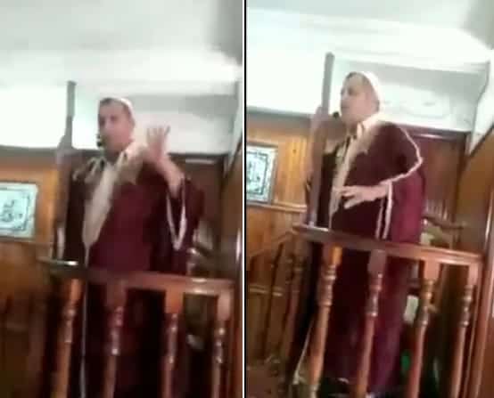تونس: إنزال خطيب جمعة عن المنبر لخوضه في السياسة (شاهد) إنزال خطيب الجمعة watanserb.com