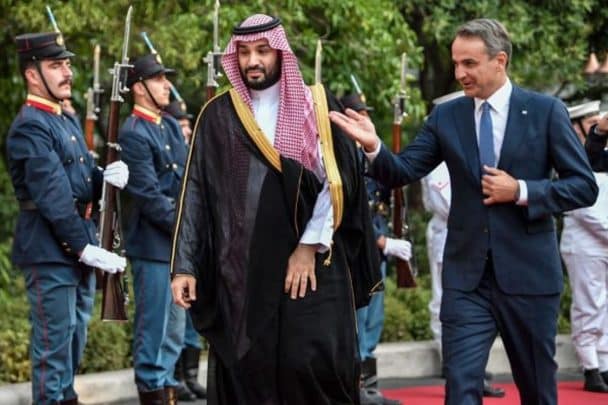 ابن سلمان في اليونان watanserb.com
