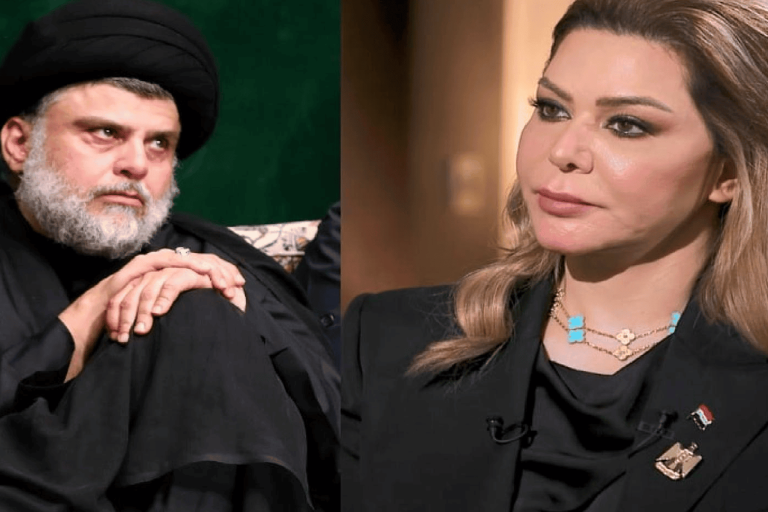 سنكون سندا لك.. هل دعمت رغد صدام حسين زعيم التيار الصدري في اقتحام أنصاره للبرلمان؟! رغد صدام حسين و زعيم التيار الصدري watanserb.com
