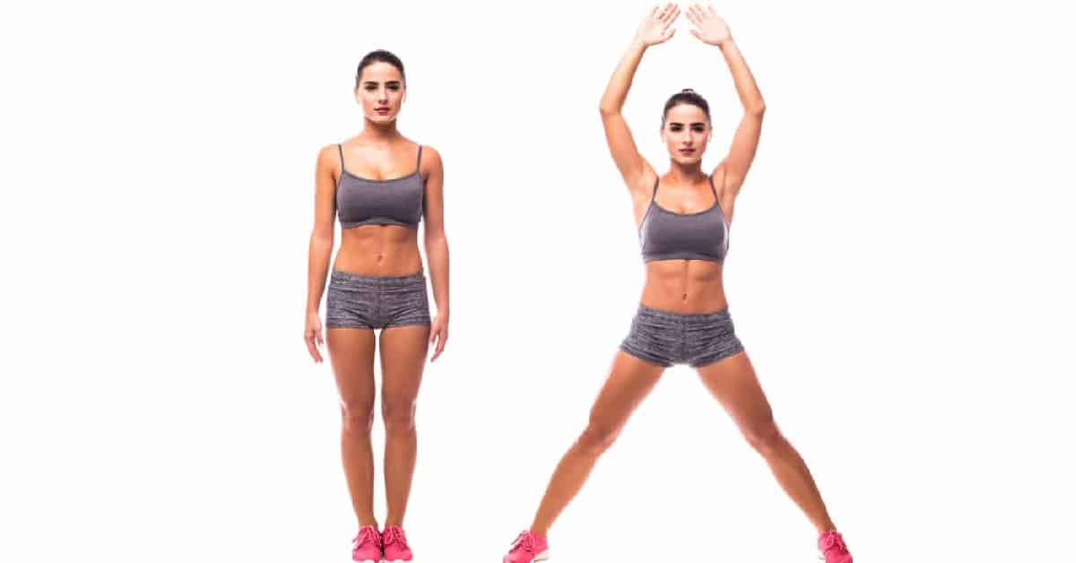 قفزة جاك "jumping jacks"