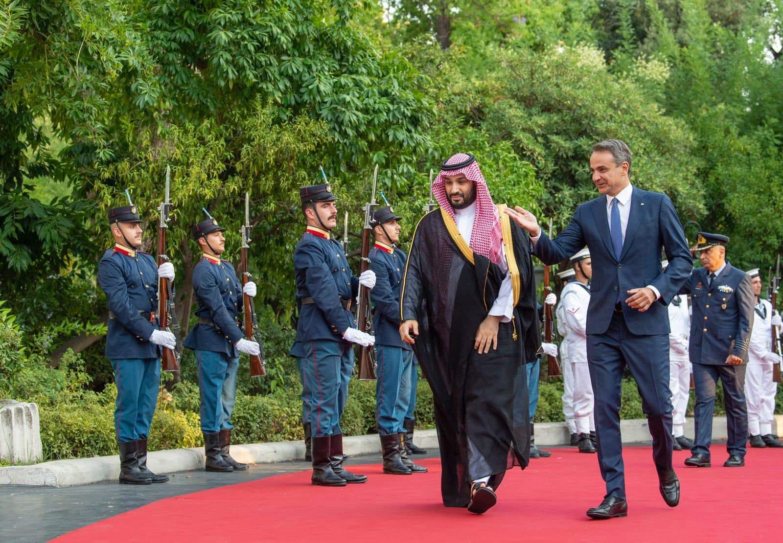 محمد بن سلمان في اليونان 1