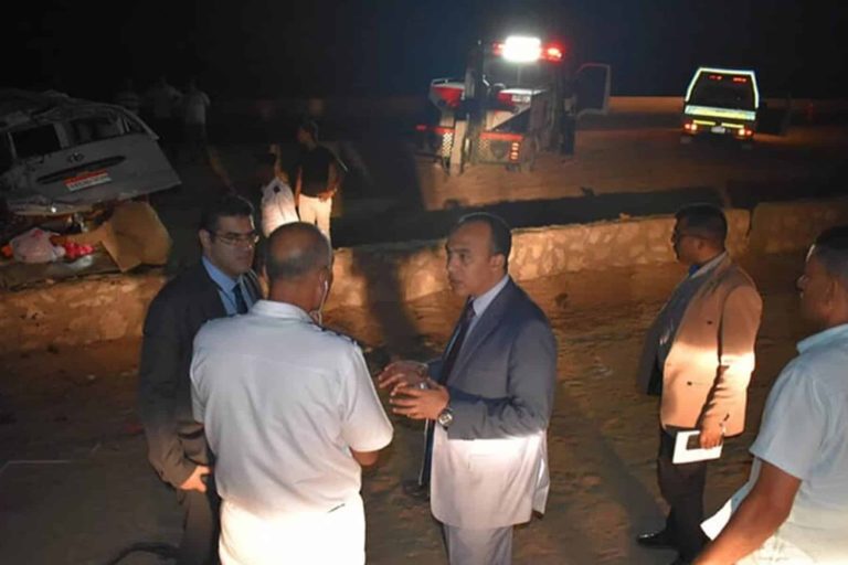 حادث مأساوي بالمنيا watanserb.com