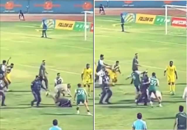فيديوهات وصور جديدة تكشف اعتداء علي مندني على طبيب نادي “السيب” العماني! علي مندني watanserb.com