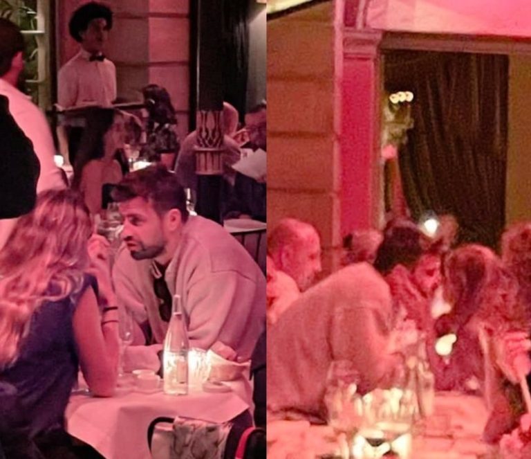 بيكيه يقبّل حبيبته الجديدة .. ومراسلة تلاحقها في الشارع لتسألها عن شاكيرا! (شاهد) بيكيه وحبيبته كلارا شيا مارتي watanserb.com