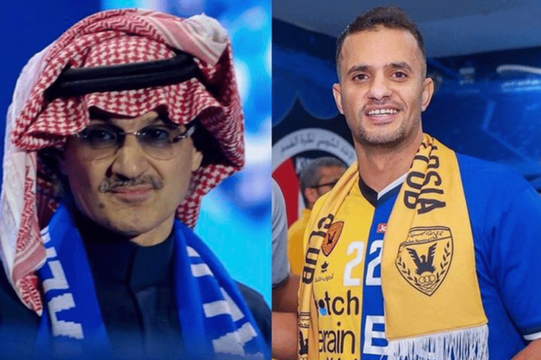 الوليد بن طلال ونواف الخالدي watanserb.com