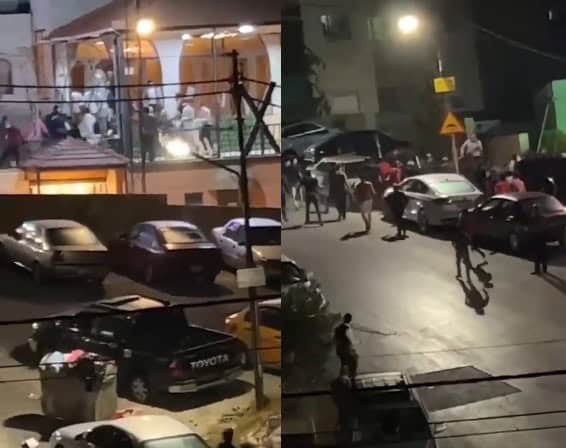 مشاجرة جماعية عنيفة تنهي حفل زفاف بالأردن وتجبر العروس على المغادرة (فيديو) مشاجرة حفل زفاف watanserb.com