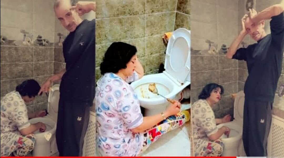 فتيحة روتيني اليومي في المرحاض