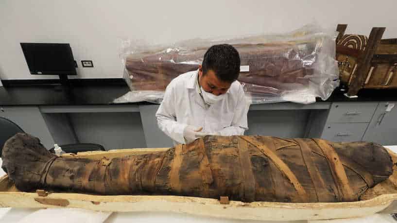 تحنيط مومياوات مصر