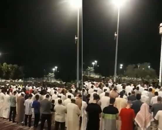 صلاة العشاء بحديقة الملك فهد تستدعي هجوما على “مهرج الرذيلة” تركي الشيخ.. ما القصة؟ صلاة العشاء في حديقة الملك فهد watanserb.com