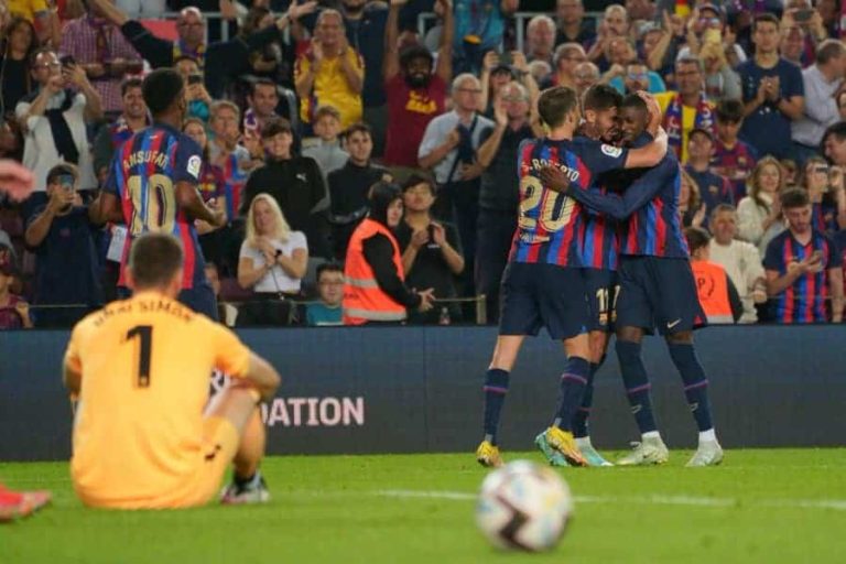 برشلونة يُواصل سكة انتصاراته بفوز عريض على أتلتيك بيلباو (فيديو) نتيجة مباراة برشلونة اليوم watanserb.com