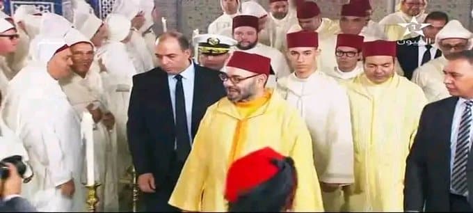 أحدث ظهور لملك المغرب محمد السادس ينفي إشاعة تدهور وضعه الصحي محمد السادس يحتفل بالمولد النبوي watanserb.com