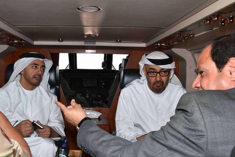 محمد بن زايد استنفر الجنرالات watanserb.com