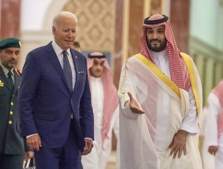 سخرية محمد بن سلمان من بايدن watanserb.com