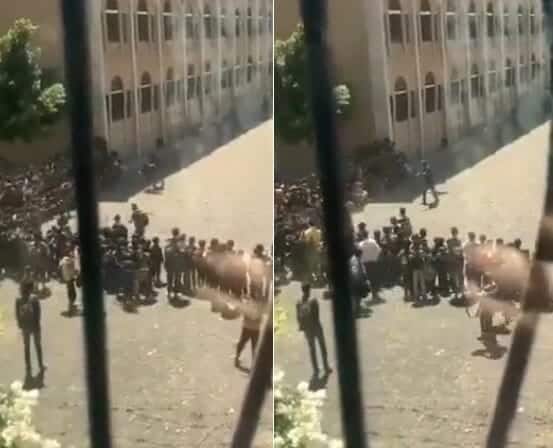 اعتداء عنيف من مدرس حوثي على طفل يمني والسبب صادم (فيديو) مدرس حوثي يعنف طالب يمني watanserb.com