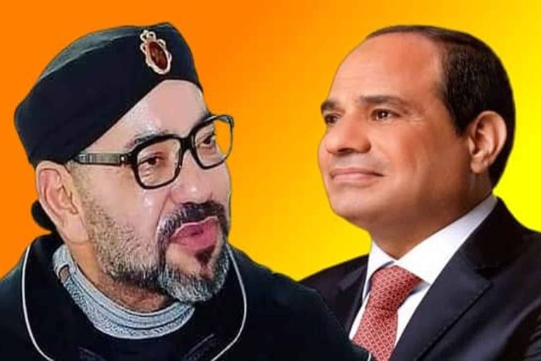 ملك المغرب والسيسي watanserb.com
