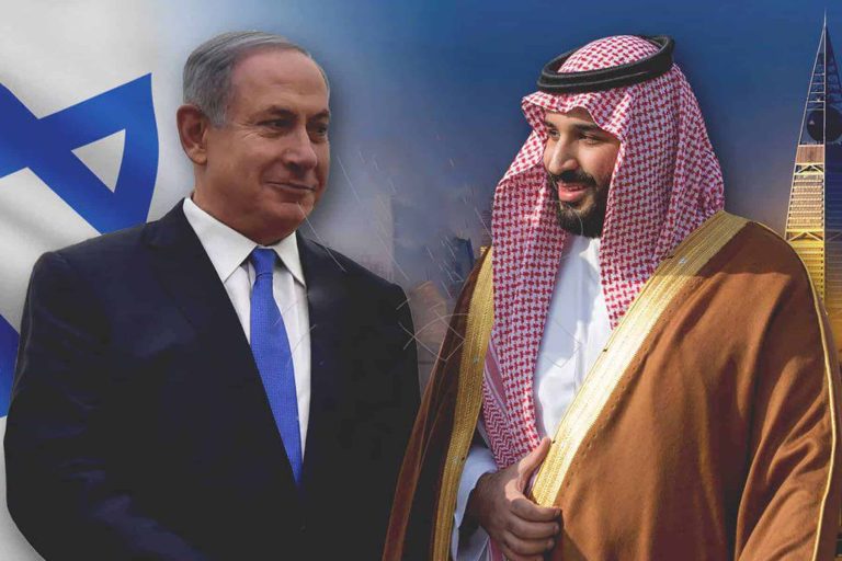 نتنياهو و بن سلمان watanserb.com