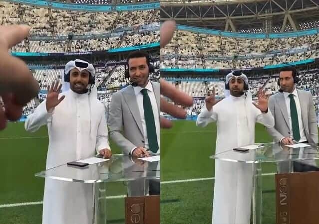 توقع صادم لمذيع بي إن سبورت بهزيمة السعودية أمام الأرجنتين وهكذا كان رد فعل أبو تريكة توفع نتيجة مباراة السعودية والأرجنتين watanserb.com