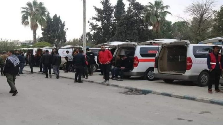 فيديو مؤلم.. نقل جماعي لجثامين السوريين الغرقى في بحر الجزائر غرق 9 شباب سوريين في بحر الجزائر watanserb.com
