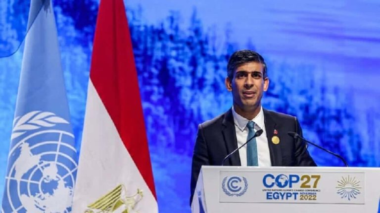 سوناك يغادر مؤتمر المناخ سريعا بعد تصرف لافت من مساعده أمام الجميع (شاهد) ريشي سوناك في قمة المناخ watanserb.com