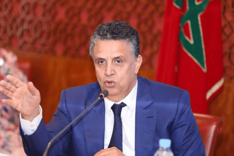 وزير العدل المغربي عبد اللطيف وهبي watanserb.com