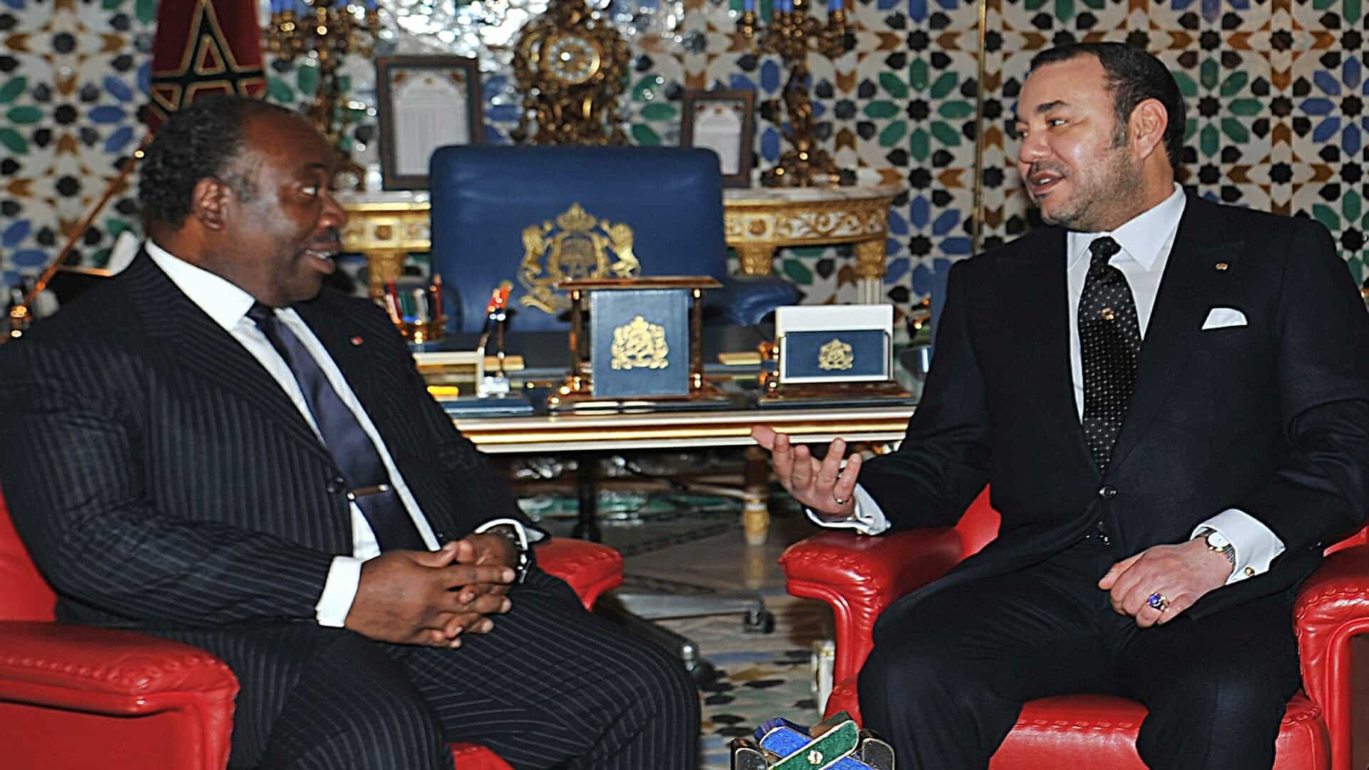 علي بونغو ومحمد السادس