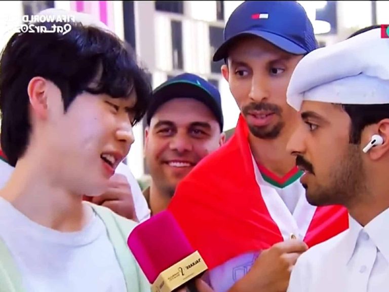مشجع كوري في قطر watanserb.com